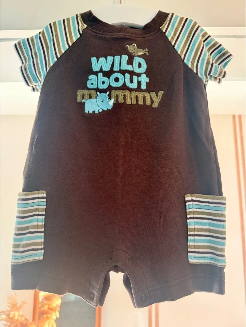 Gymboree Boys Lot Rompers Sz 6-12 Months
